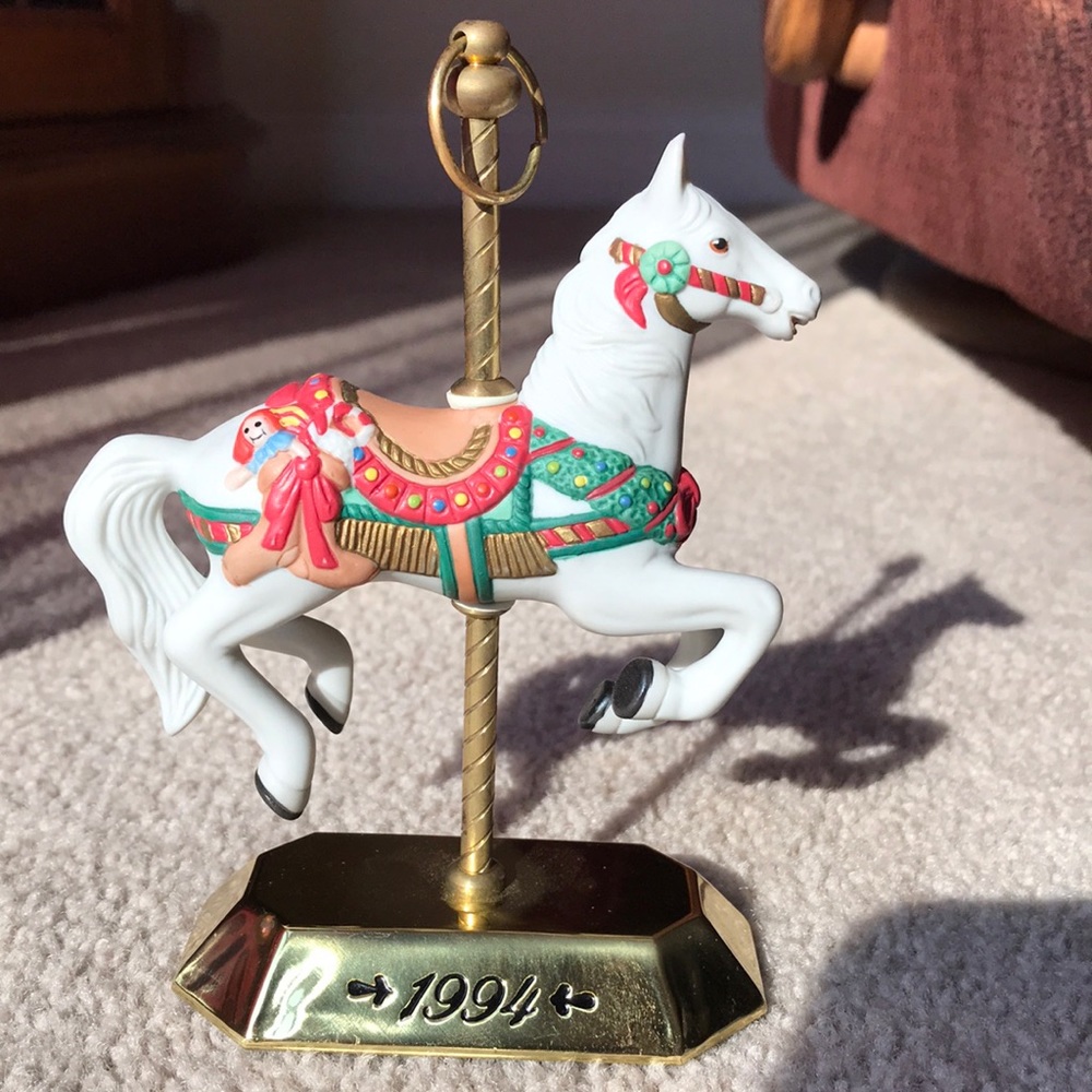 Hallmark Keepsake Ornament- carousel horse